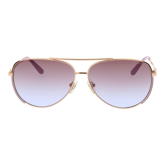 Guess Rose Gold Metal Sunglasses