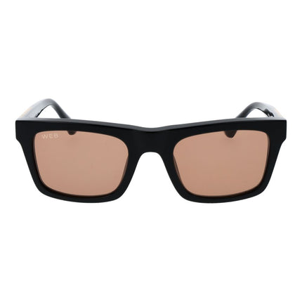Web Black Acetate Sunglasses