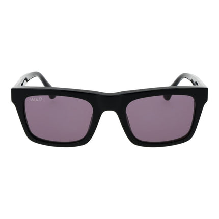 Web Black Acetate Sunglasses