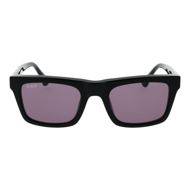 Web Black Acetate Sunglasses