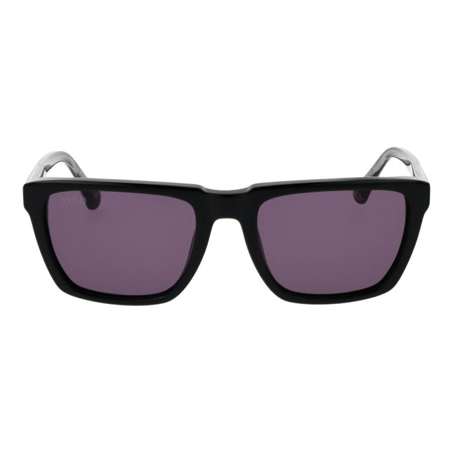 Web Black Acetate Sunglasses