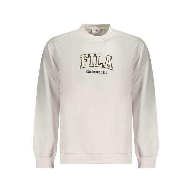 Fila Bianco Cotton Men's Sweatshirt