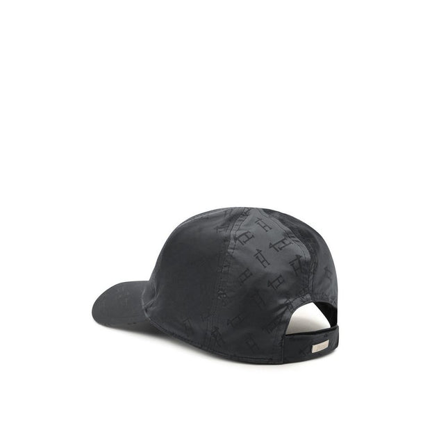 Herno Black Polyamide Cap (Baseball Hat)