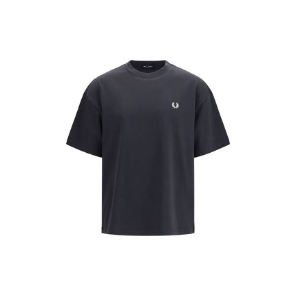 Fred Perry Black Cotton T-Shirt