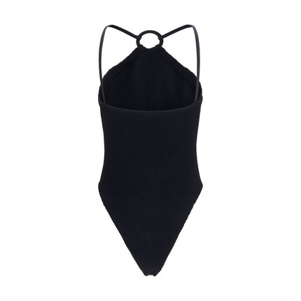 Hunza G Black Polyamide One-Piece Swimsuit