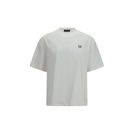 Fred Perry White Cotton T-Shirt