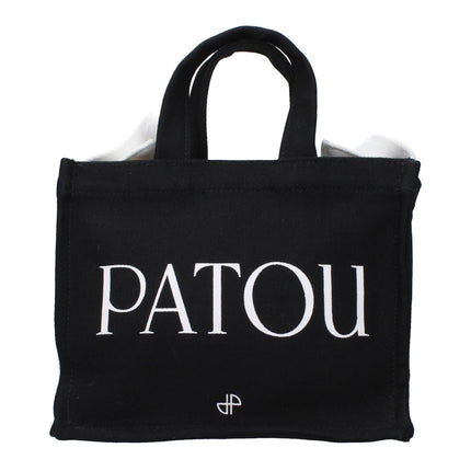 Patou Black Cotton Handbag