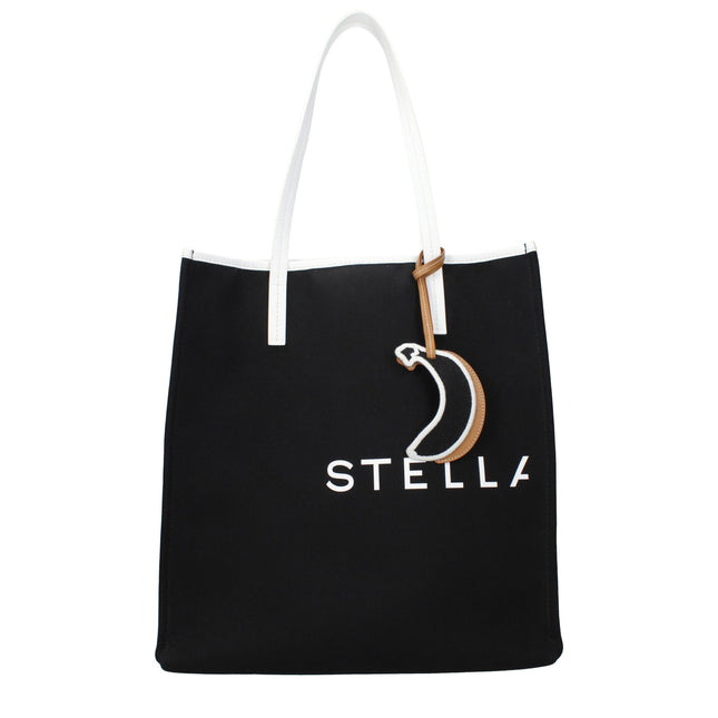 Stella McCartney Black Fabric Shoulder Bag