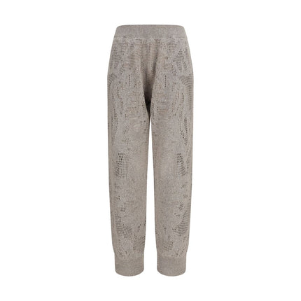 Brunello Cucinelli Beige Linen Casual Pants