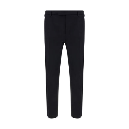 PT Pantaloni TORINO Black Elastane Dress Pants