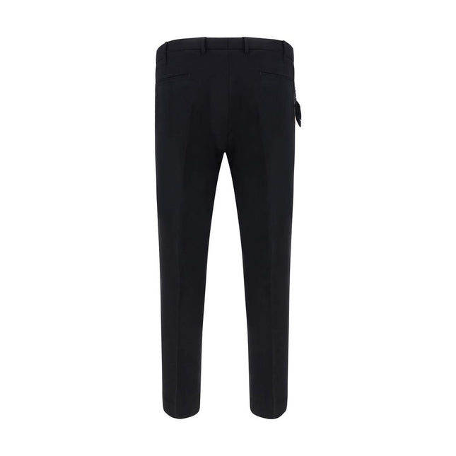 PT Pantaloni TORINO Black Elastane Dress Pants
