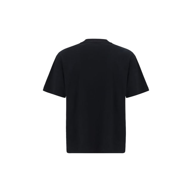 Fred Perry Black Cotton T-Shirt