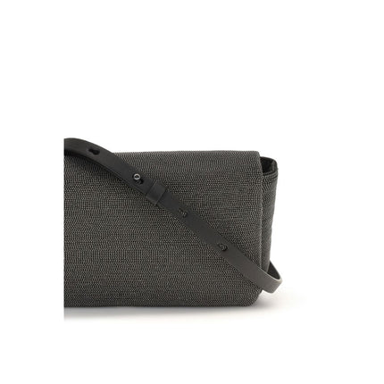 Brunello Cucinelli Black Leather Shoulder Bag