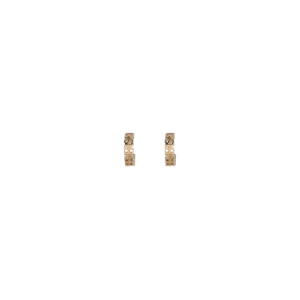 Versace Gold Brass Earrings