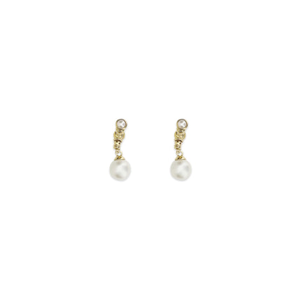 Chloé Gold Metal Earrings