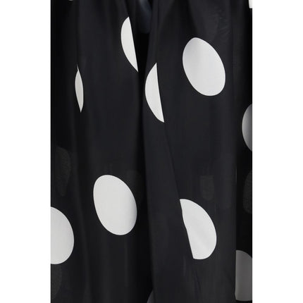 Khaite Black Silk Skirt