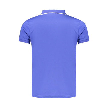 Lotto Blue Polyester Men's Polo Shirt