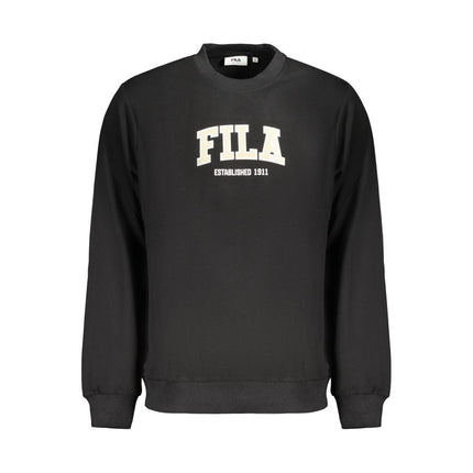 Fila Black Cotton Men's Sweatshirt