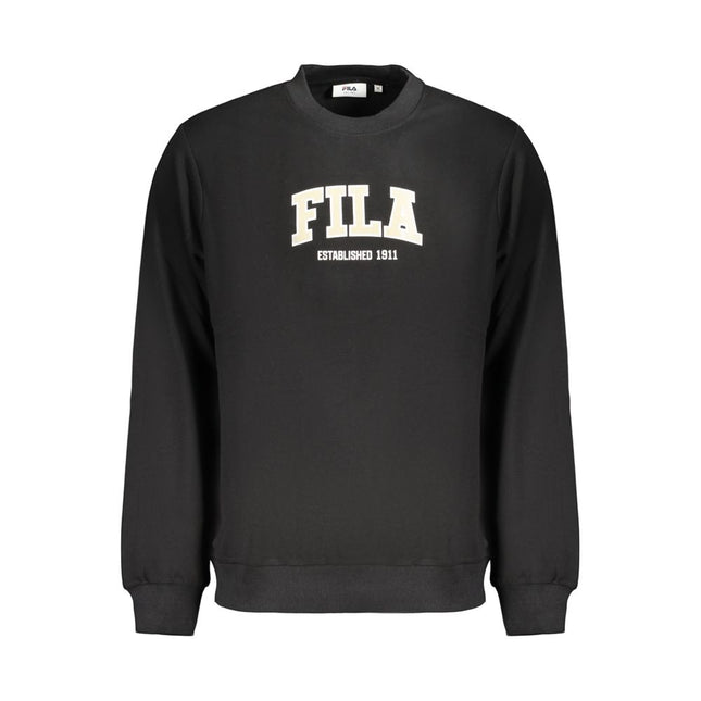 Fila Black Cotton Men's Sweatshirt
