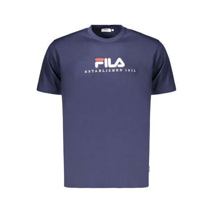 Fila Blue Cotton Men's T-Shirt