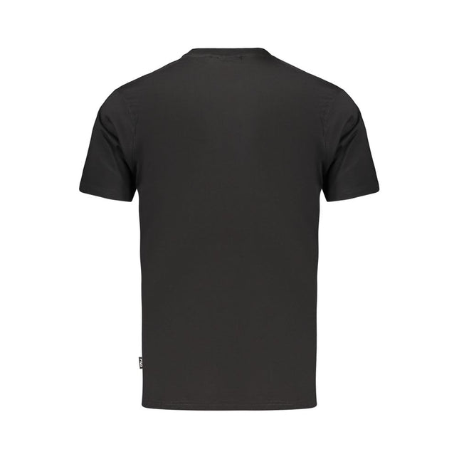 Fila Black Cotton Men's T-Shirt