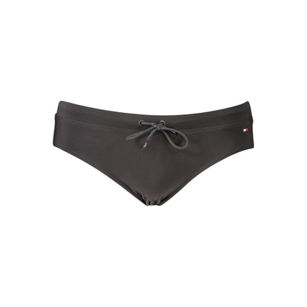Tommy Hilfiger Black Polyester Men's Briefs