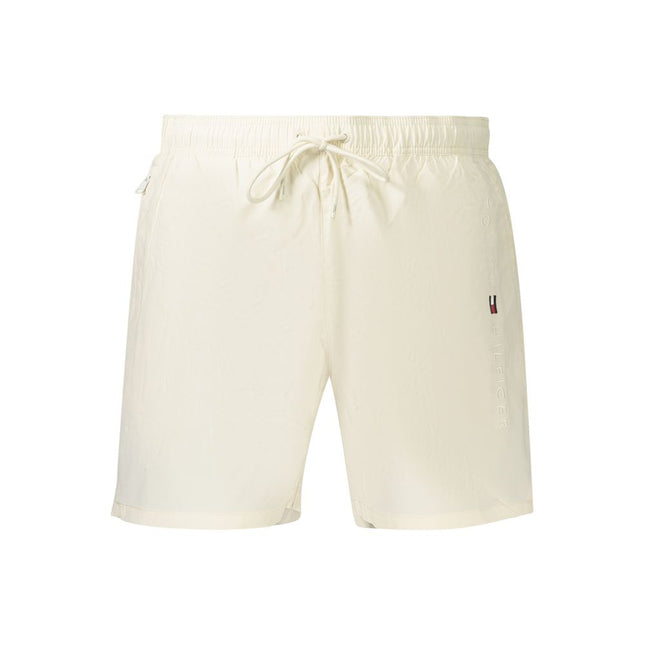 Tommy Hilfiger Beige Polyester Men's Short