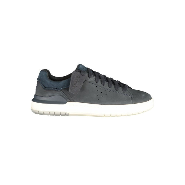 Clarks Blue Polyester Men's Sneaker
