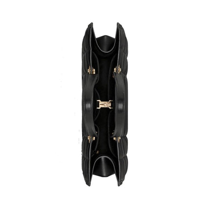 Dior Black Leather Tote Bag