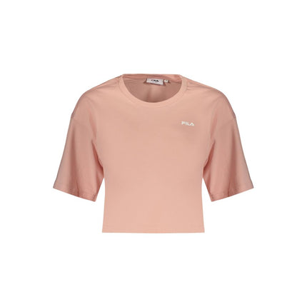 Fila Pink Cotton Women's T-Shirt