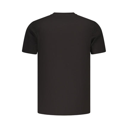 Tommy Hilfiger Black Cotton Men's T-Shirt