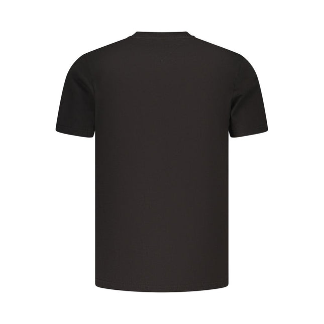 Tommy Hilfiger Black Cotton Men's T-Shirt