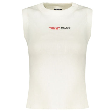 Tommy Hilfiger White Cotton Women's Tank