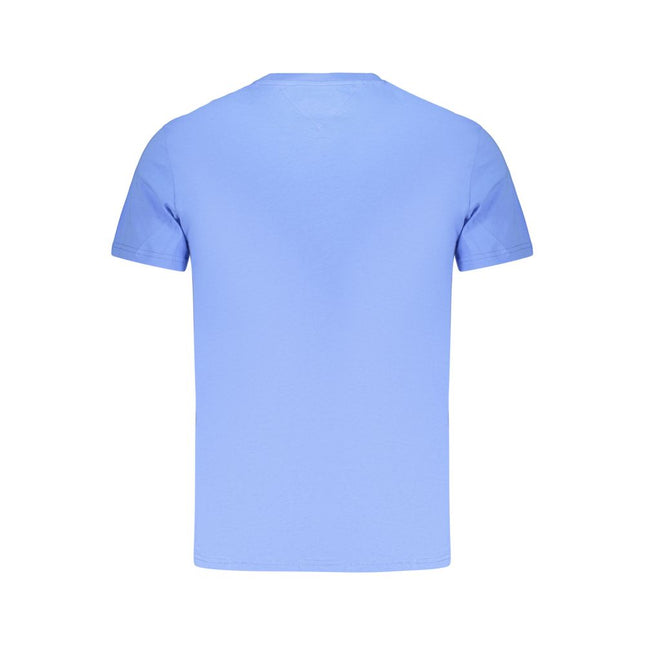 Tommy Hilfiger Light Blue Cotton Men's T-Shirt