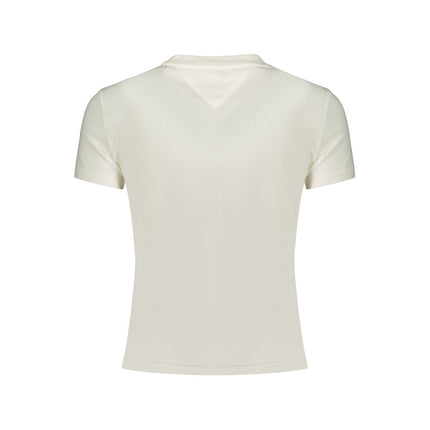Tommy Hilfiger Bianco Cotton Women's T-Shirt