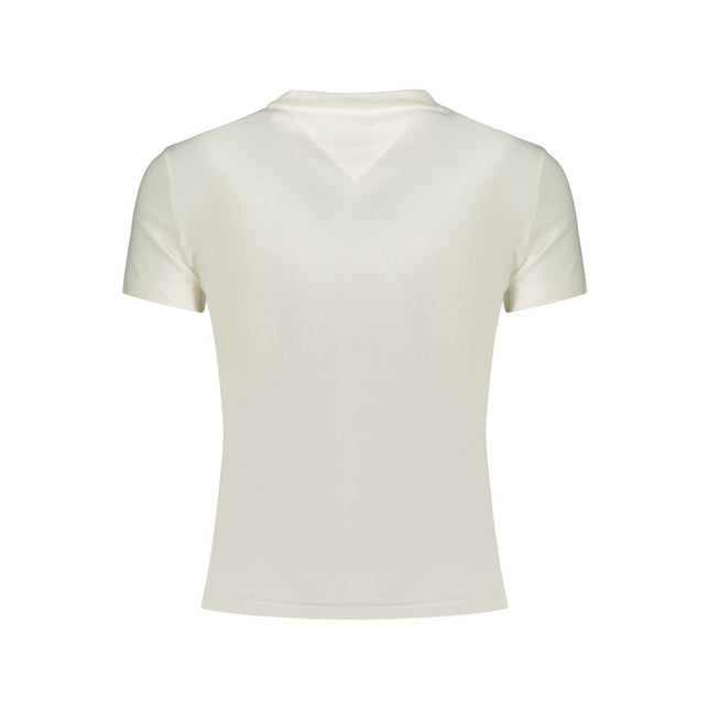 Tommy Hilfiger Bianco Cotton Women's T-Shirt