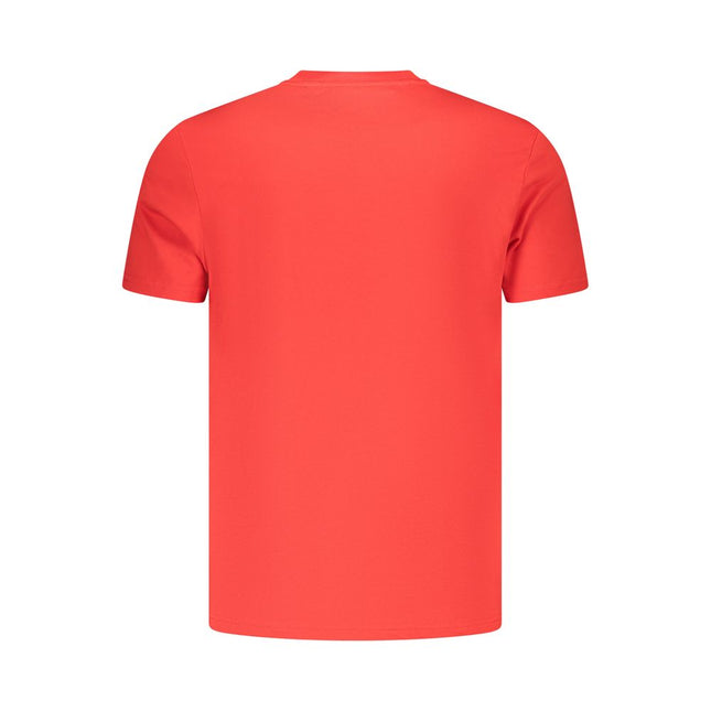 Tommy Hilfiger Red Cotton Mens T-Shirt
