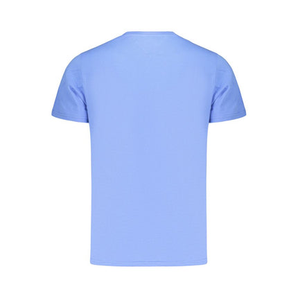 Tommy Hilfiger Blue Cotton Men's T-Shirt
