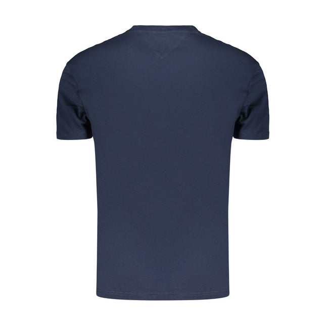 Tommy Hilfiger Blue Cotton Men's T-Shirt