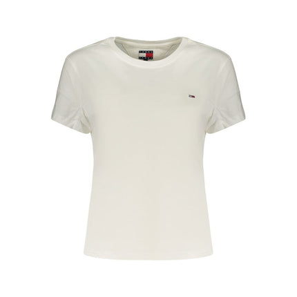 Tommy Hilfiger Bianco Cotton Women's T-Shirt