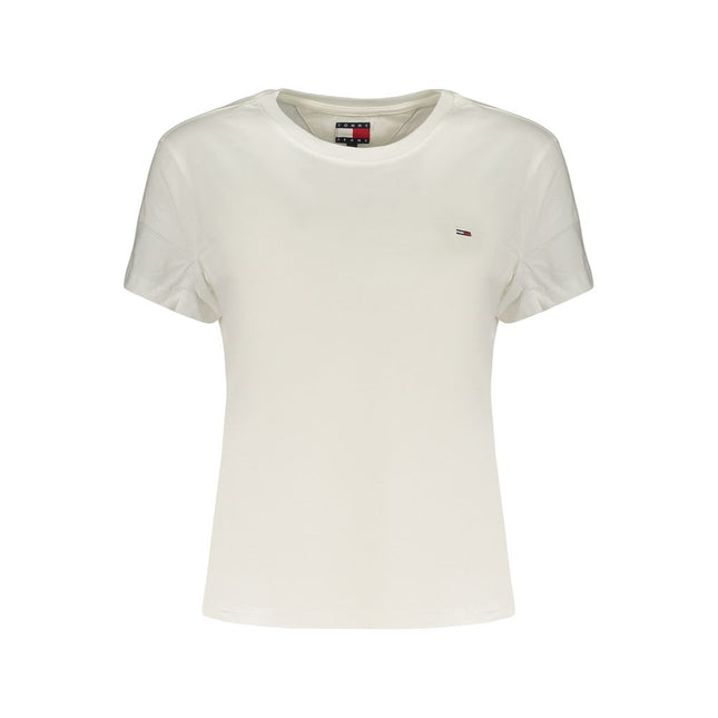 Tommy Hilfiger Bianco Cotton Women's T-Shirt