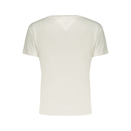 Tommy Hilfiger Bianco Cotton Women's T-Shirt