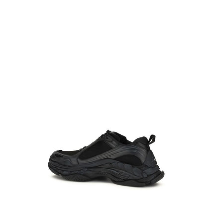 Balenciaga Black Polyester Athletic Sneakers