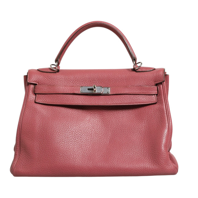 Hermès Kelly 32 Rouge H Togo Retourne Palladium