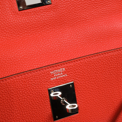 Hermès Kelly 32 Two-Way Handbag with Palladium Hardware