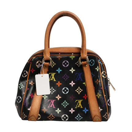 Louis Vuitton Black Monogram Multicolor Canvas Priscilla Handbag
