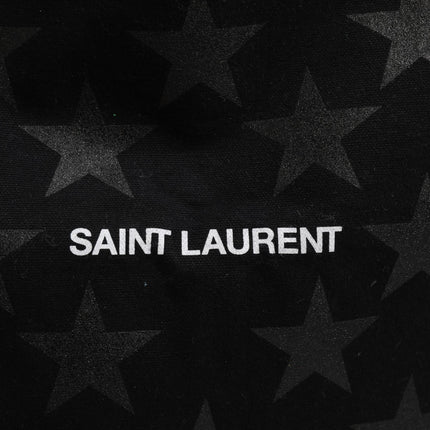 Saint Laurent Rive Droite Black Tote Bag With Star Print Tote bag