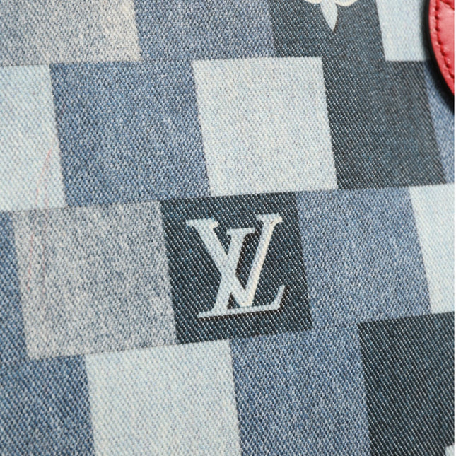 Louis Vuitton Neverfull Patchwork Monogram Denim Tote Bag