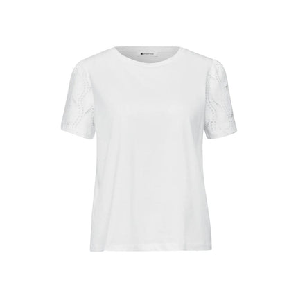 Street One Cream Cotton T-Shirt