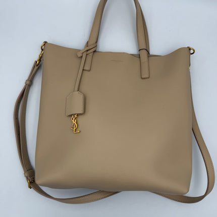 Saint Laurent SHOPPING Beige Bag